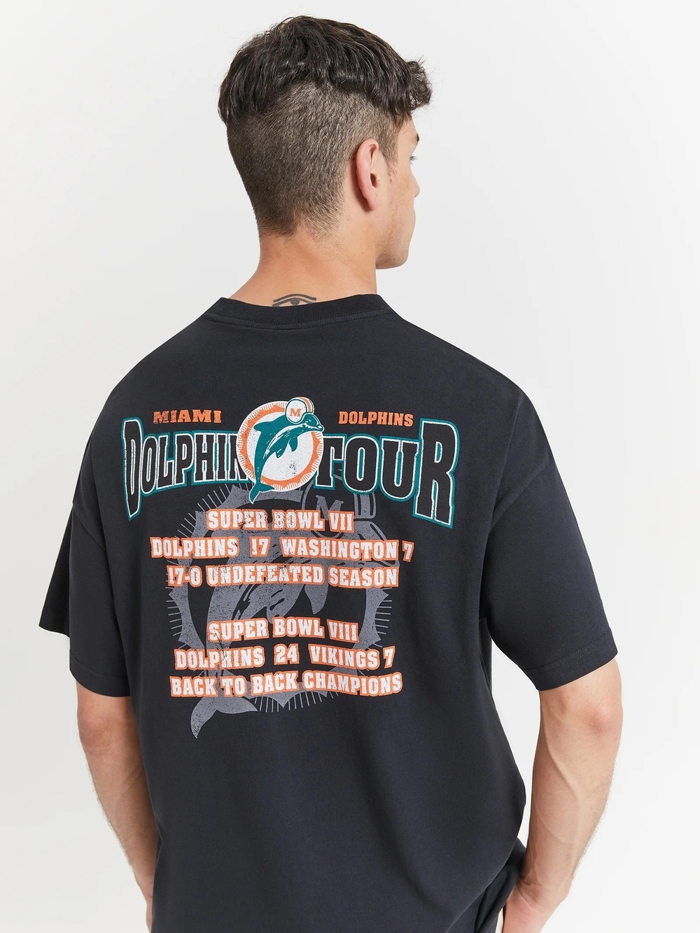 Miami Dolphins World Tour TShirt Back